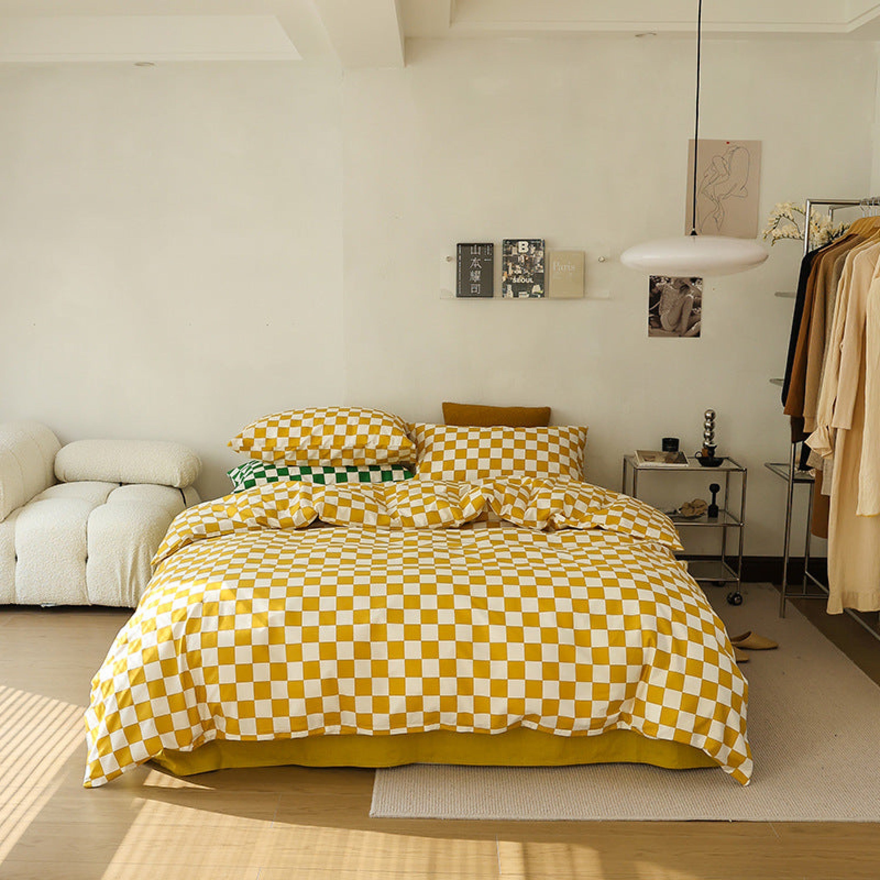 Chess Bedding Set - Green