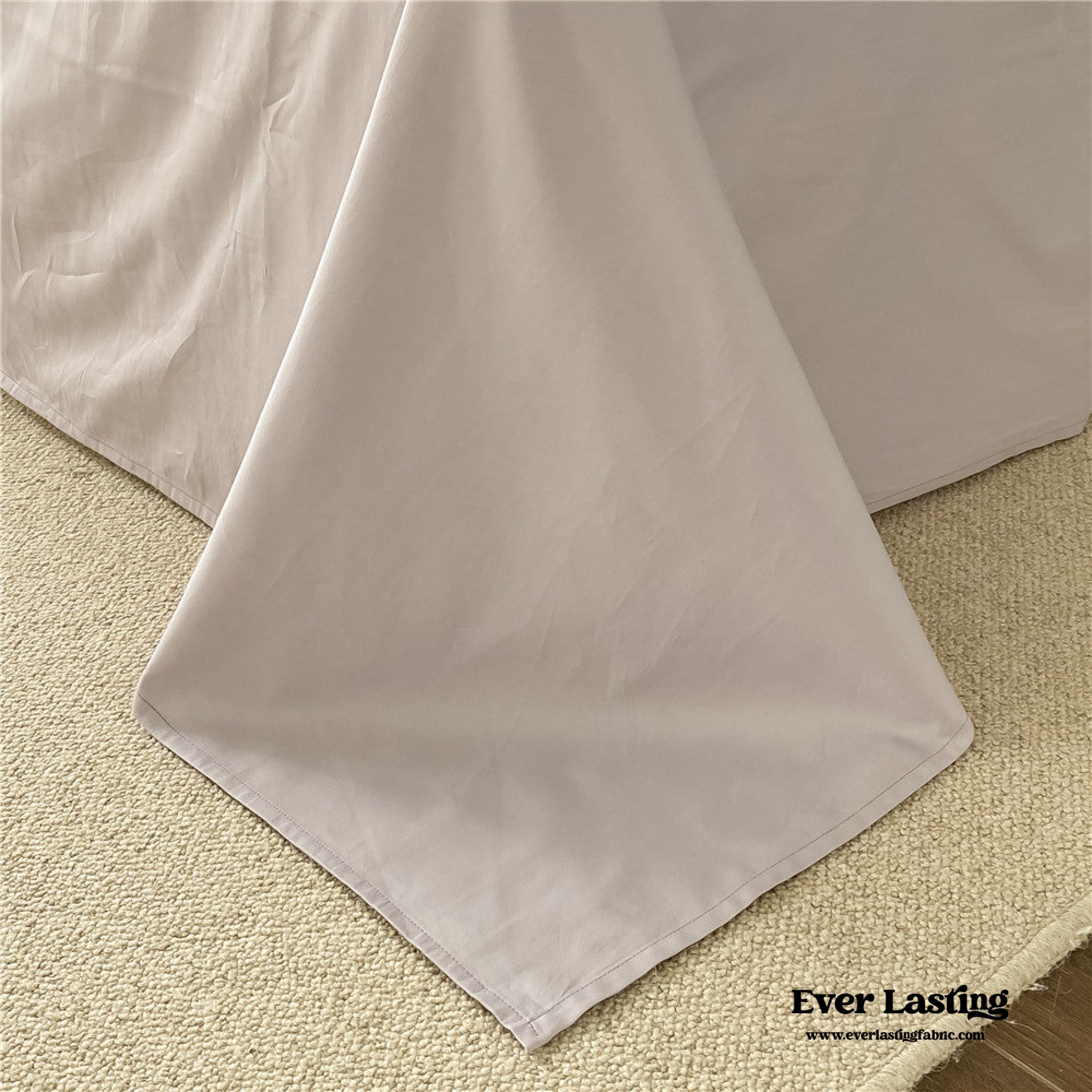 Coquette Ruffle Washed Cotton Bedding Set - Khaki