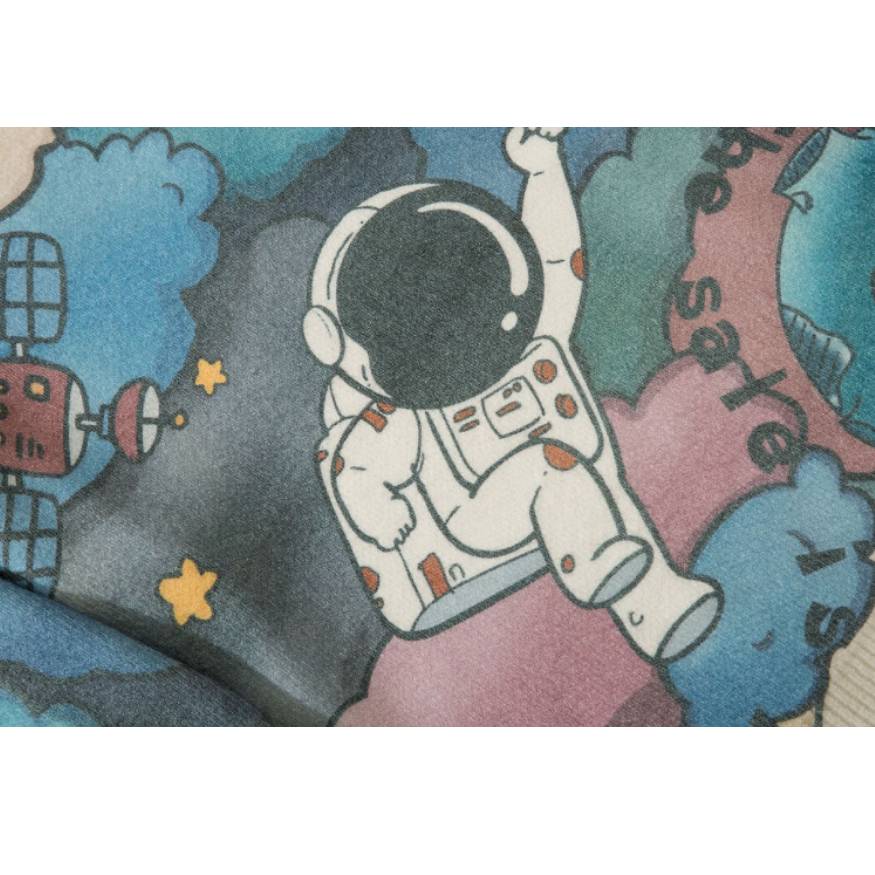 Strickpullover mit Sternen- und Astronautenmuster