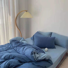 Duo-Bettwäscheset - Blau