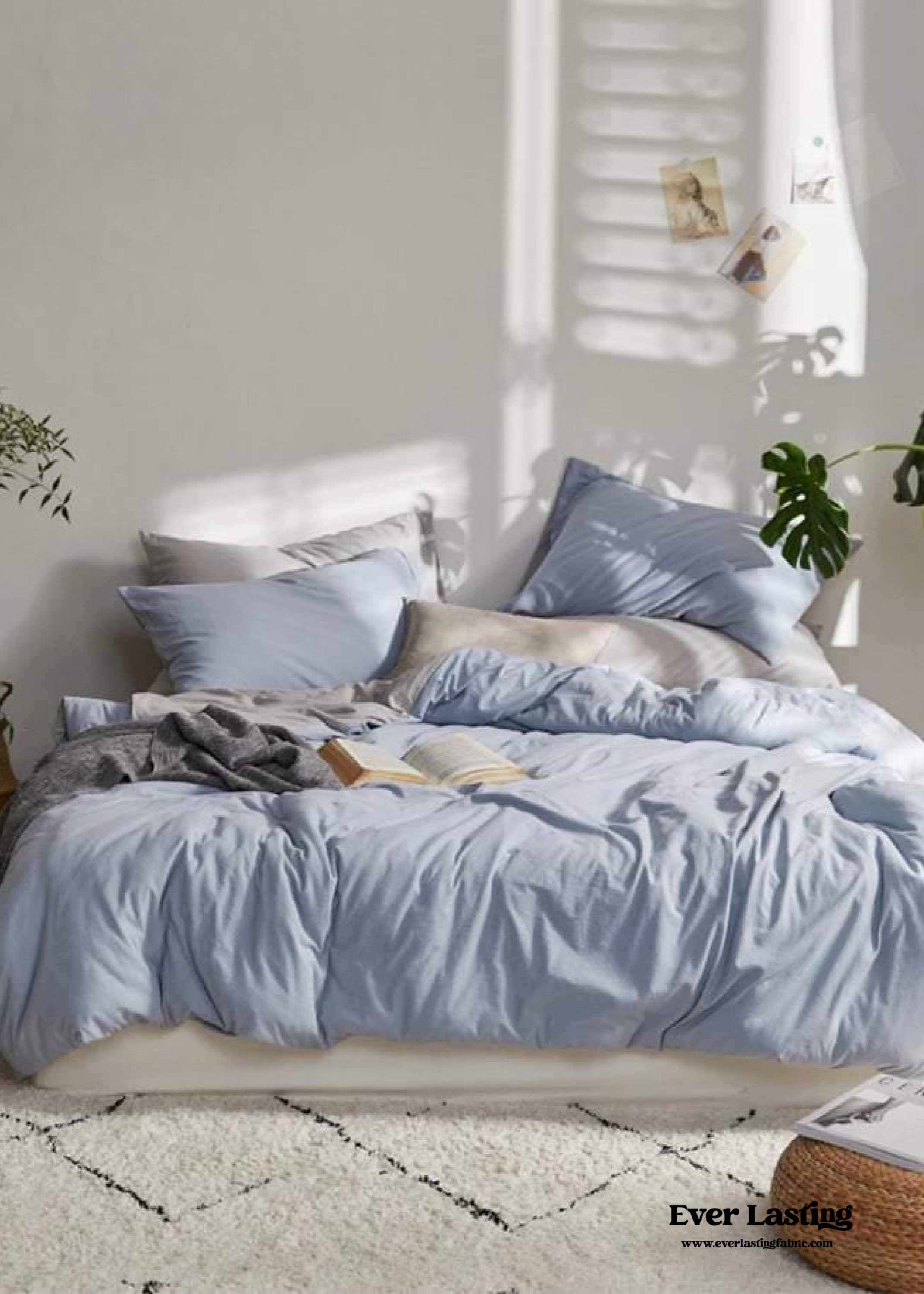 Duo Bedding Set - Yellow + Pink