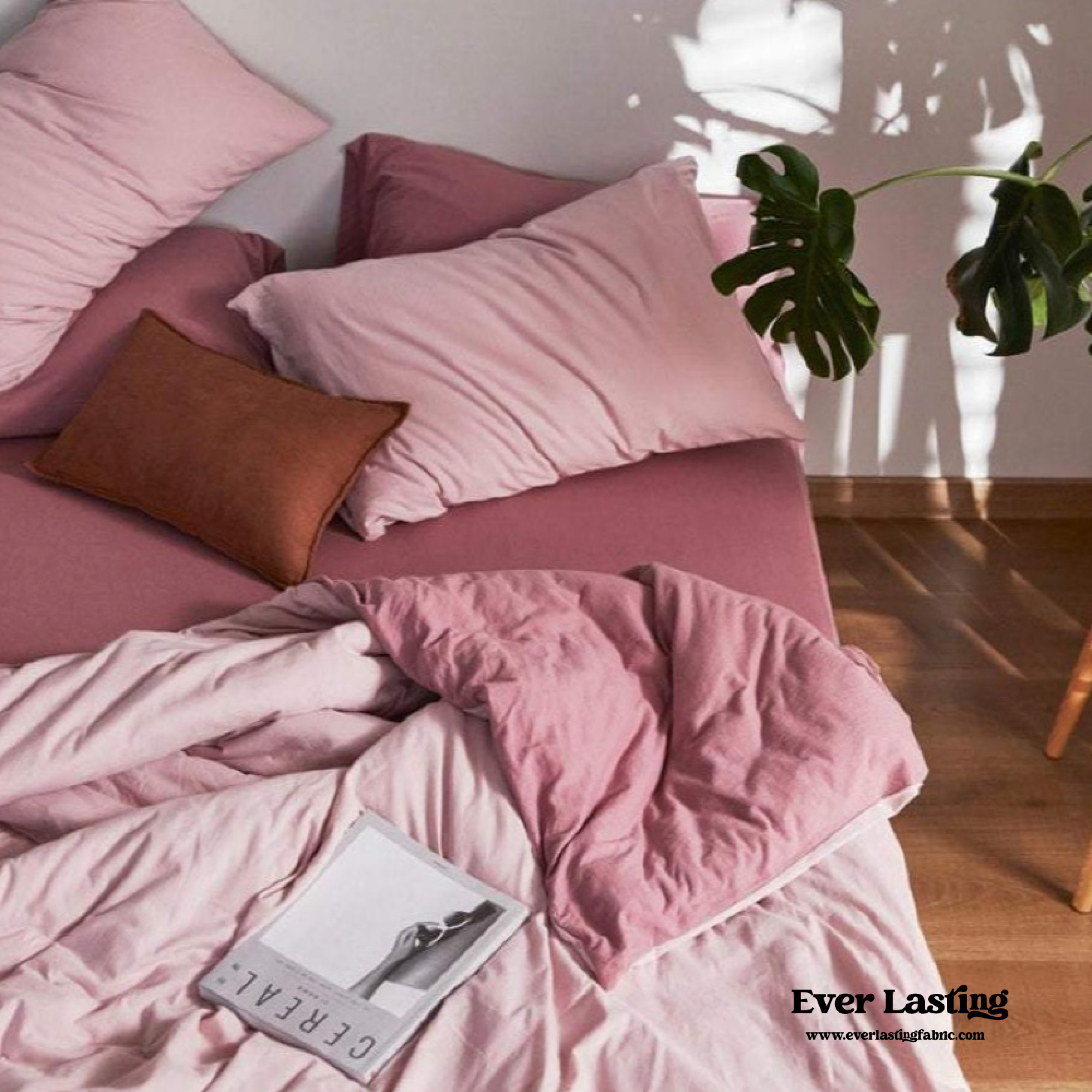 Duo Bedding Set - Yellow + Pink