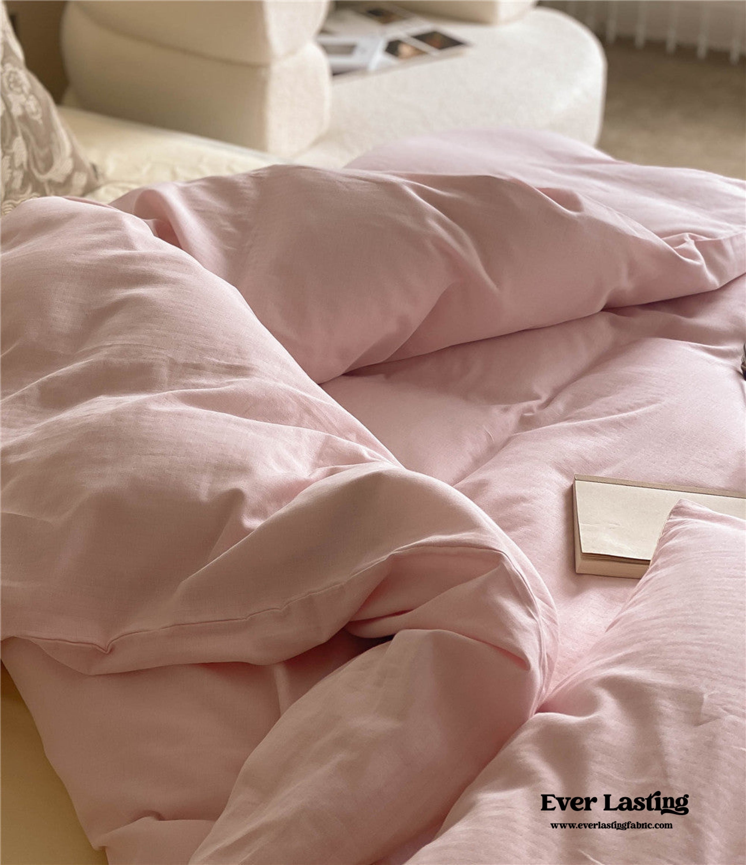 DUO Minimal Double Layer Washed Cotton Bedding Bundle