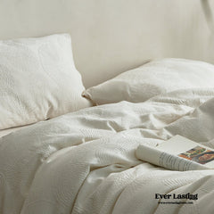 Elin Tencel Silky Jacquard Bedding Set - Sunrise