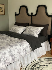 Juego de cama de estilo campestre francés