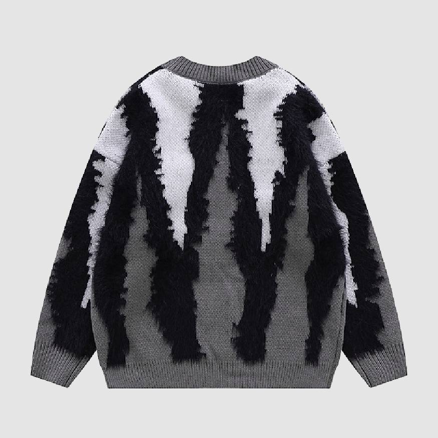 Tiger Stripes Knited Sweater