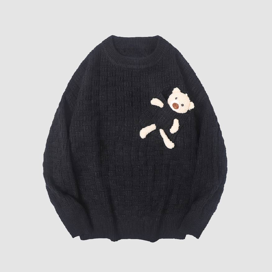 Pocket Bear Doll Sweater