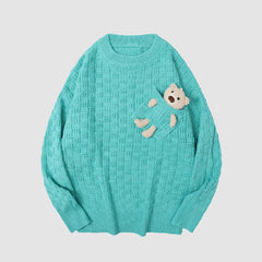 Pocket Bear Doll Knit Sweater