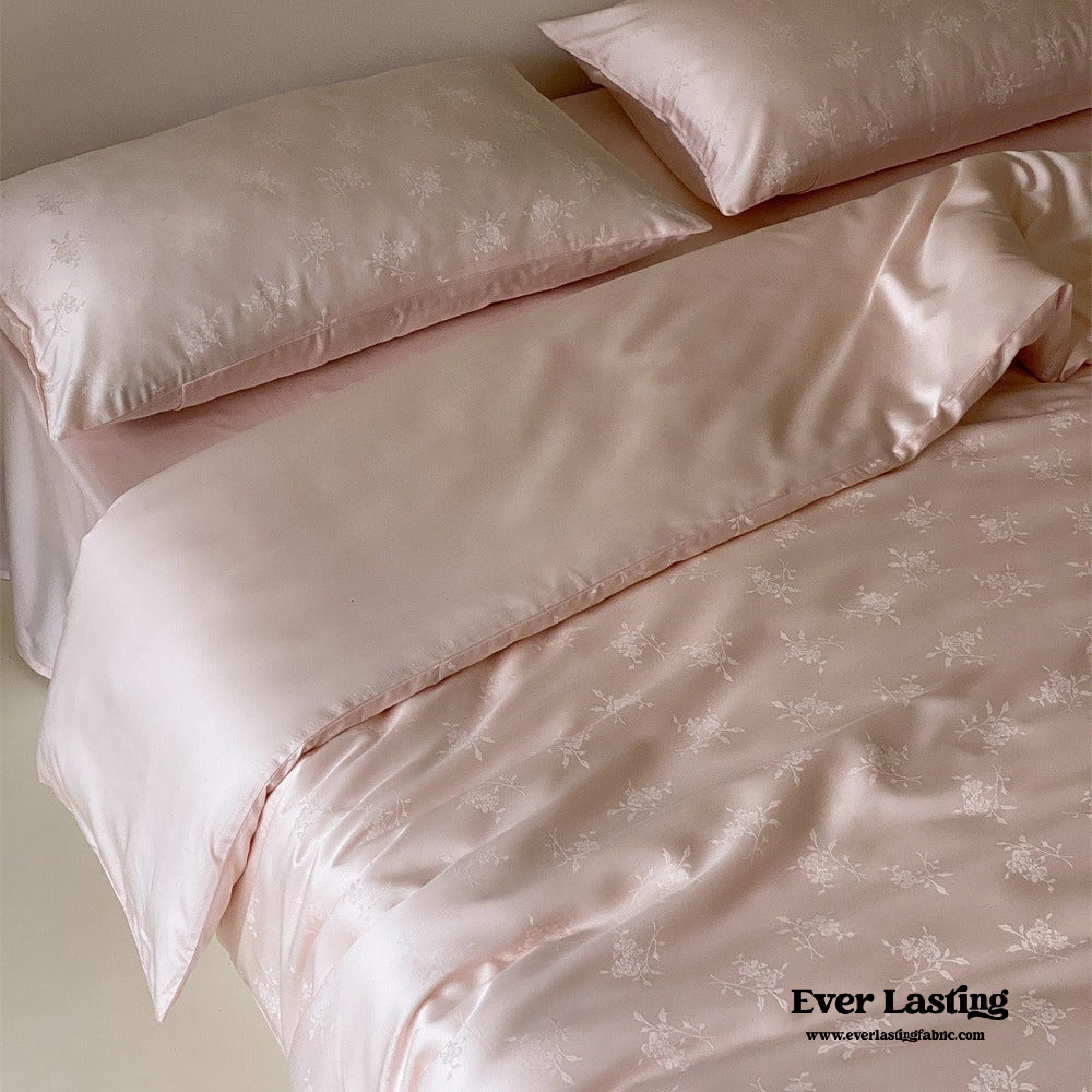 Grace Silky Floral Luxury Bedding Bundle
