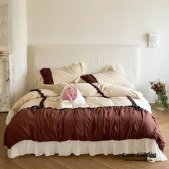 Hot Cocoa Ruffle Bedding Bundle