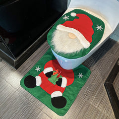 Christmas Toilet Seat Cover