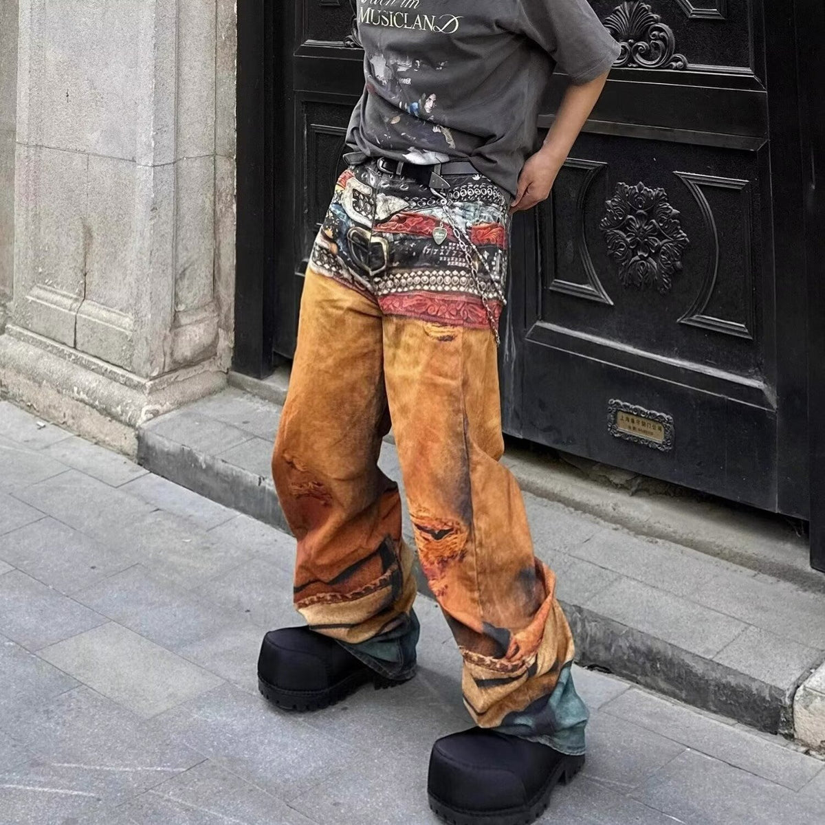 Straight Loose Trendy Casual Pants