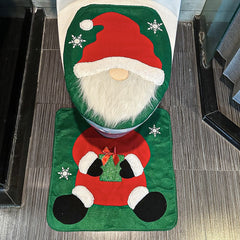 Christmas Toilet Seat Cover