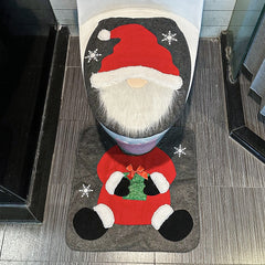 Christmas Toilet Seat Cover