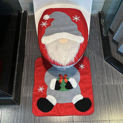Christmas Toilet Seat Cover