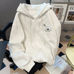 Fleece And Thickened Hoodie