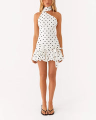 Neck-Length Off-The-Shoulder Dress