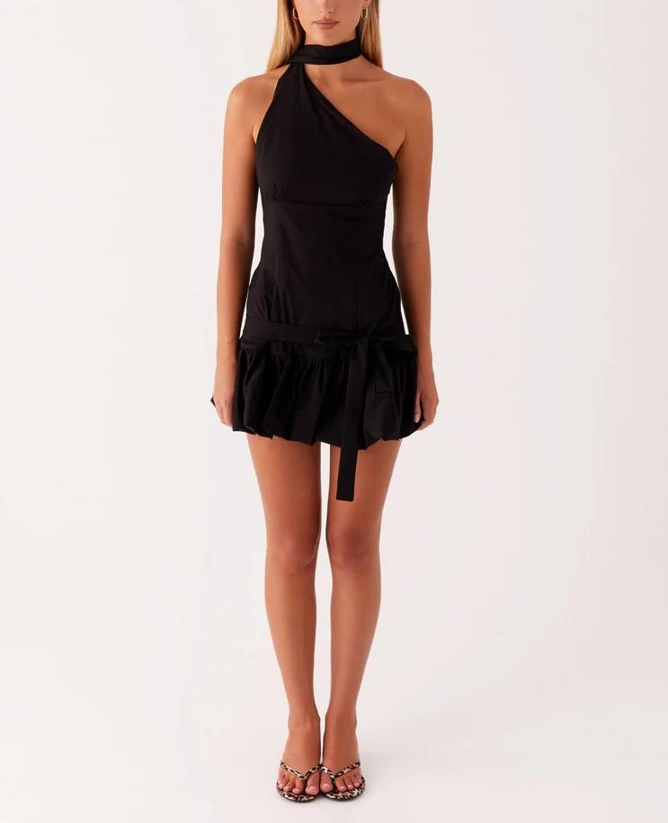 Neck-Length Off-The-Shoulder Dress