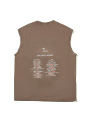 Camiseta Rock N Roll desgastada 