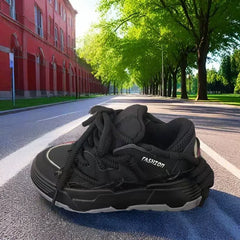Contrast Color Thick Sole Sneakers