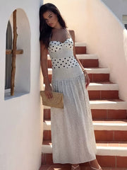 Polka Dot Midi Dress