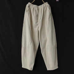 Pantalones harén retro de talla grande 
