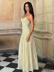Polka Dot Midi Dress