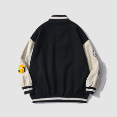 Baseballjacke mit Street Patch