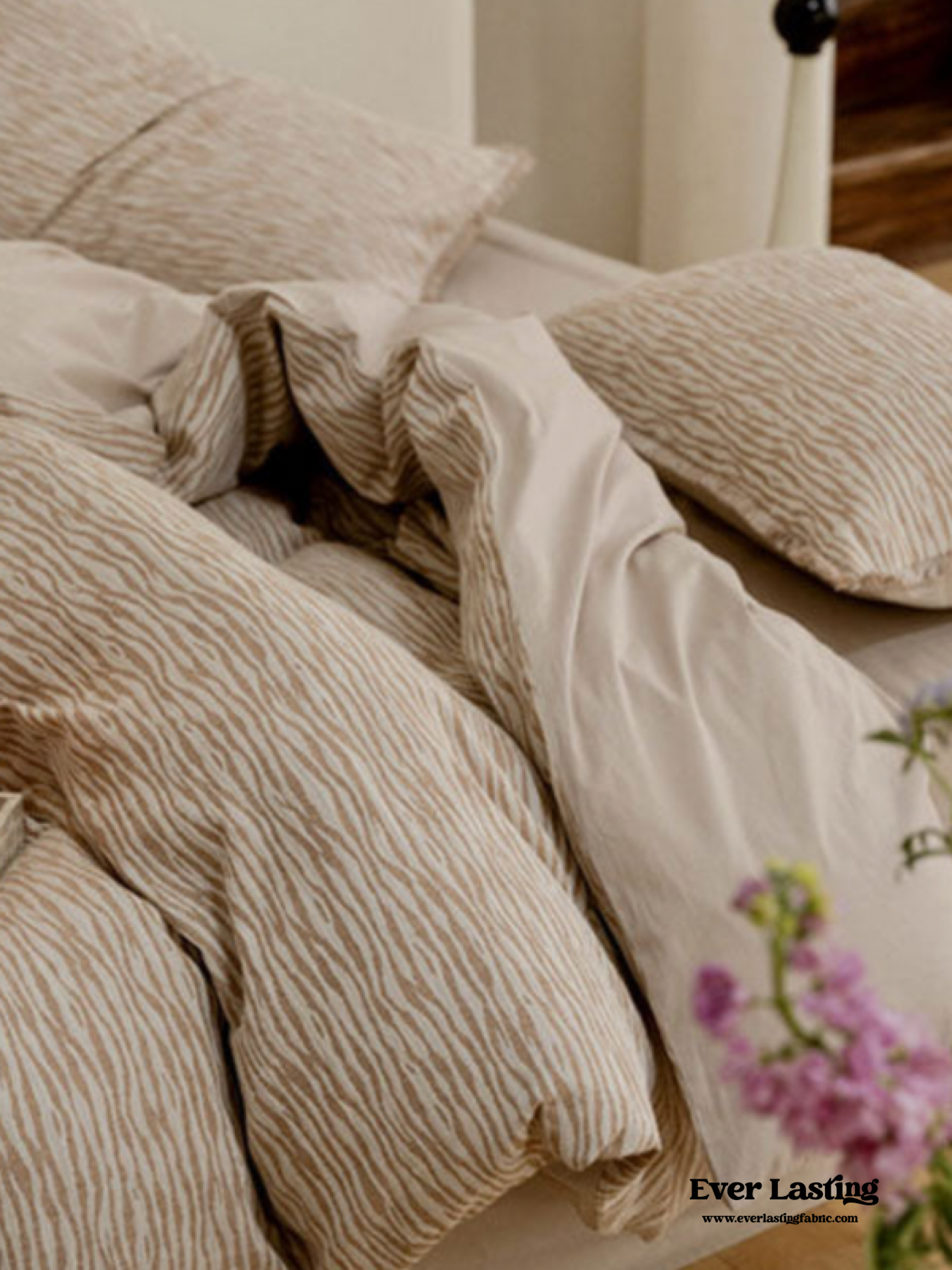 Jacquard Tufted Floral Bedding Set - Pink