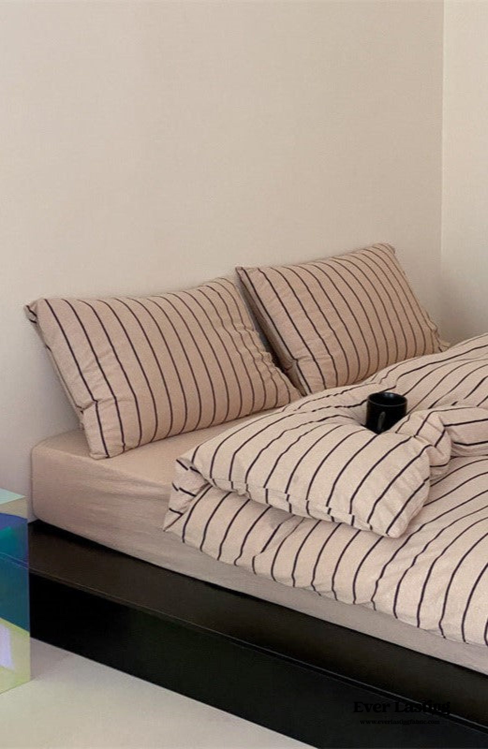 Jersey Knit Stripe Duvet Cover
