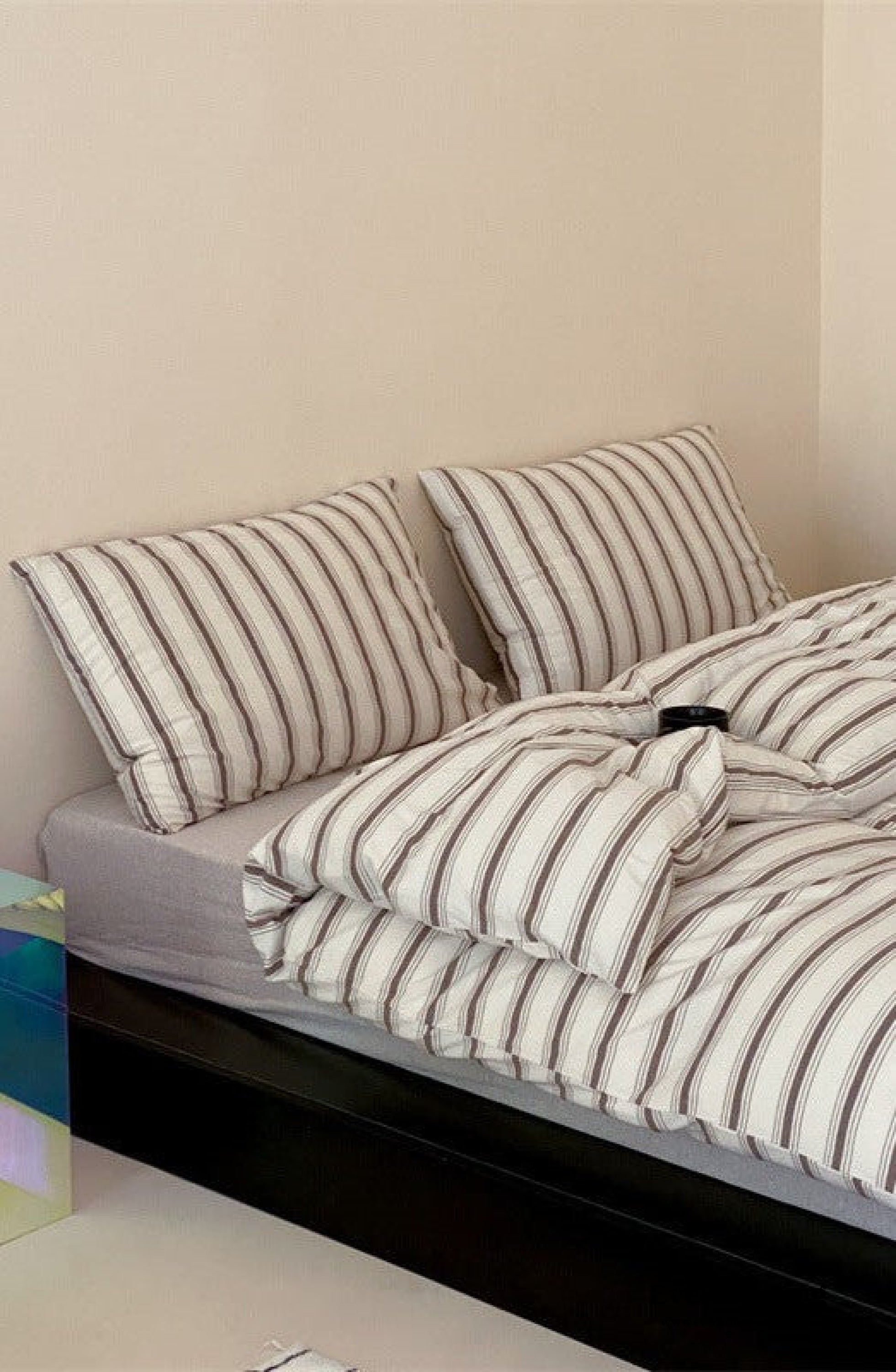Jersey Knit Stripe Duvet Cover