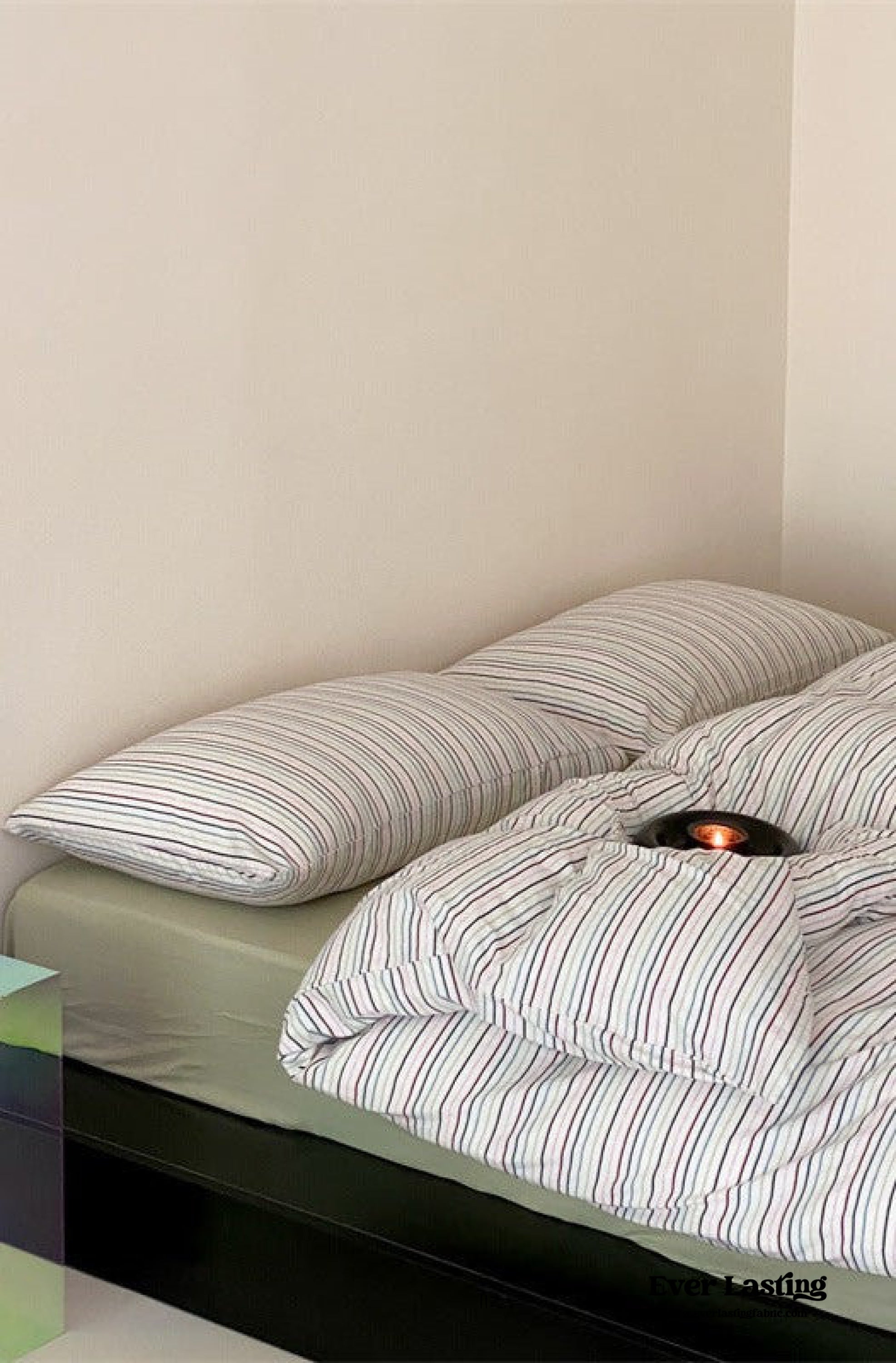 Jersey Knit Stripe Duvet Cover