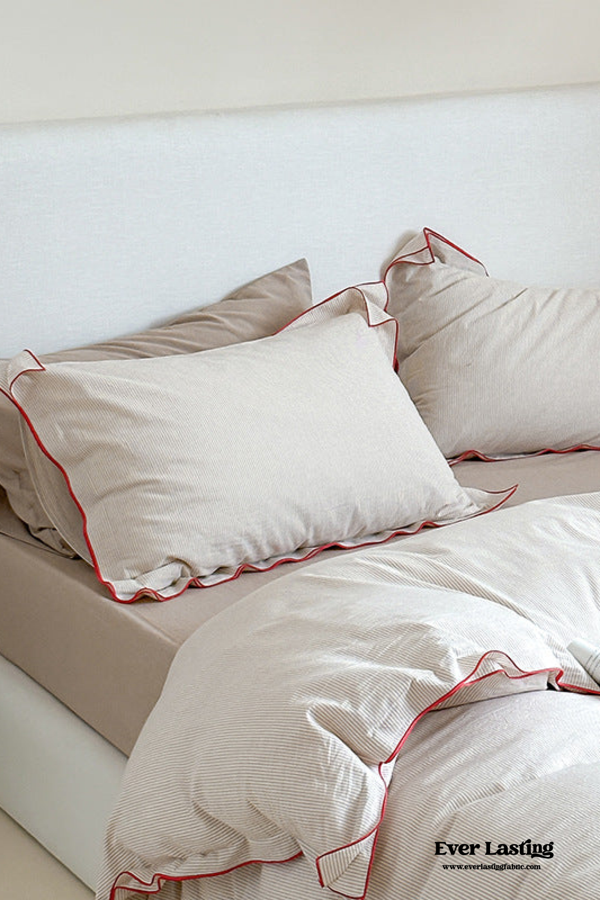 Joce Striped Bedding Set - Blue