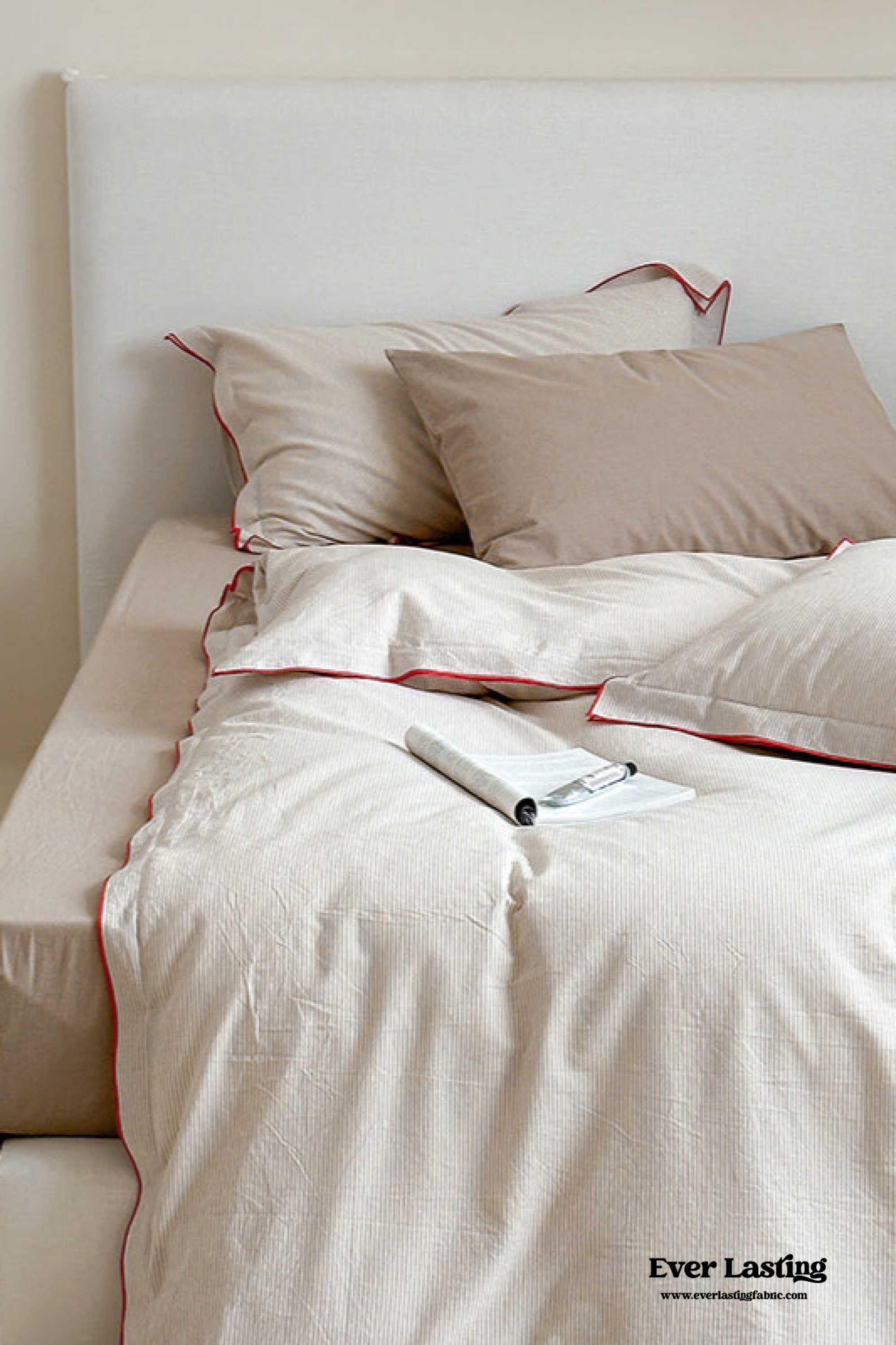 Joce Striped Bedding Set - Blue