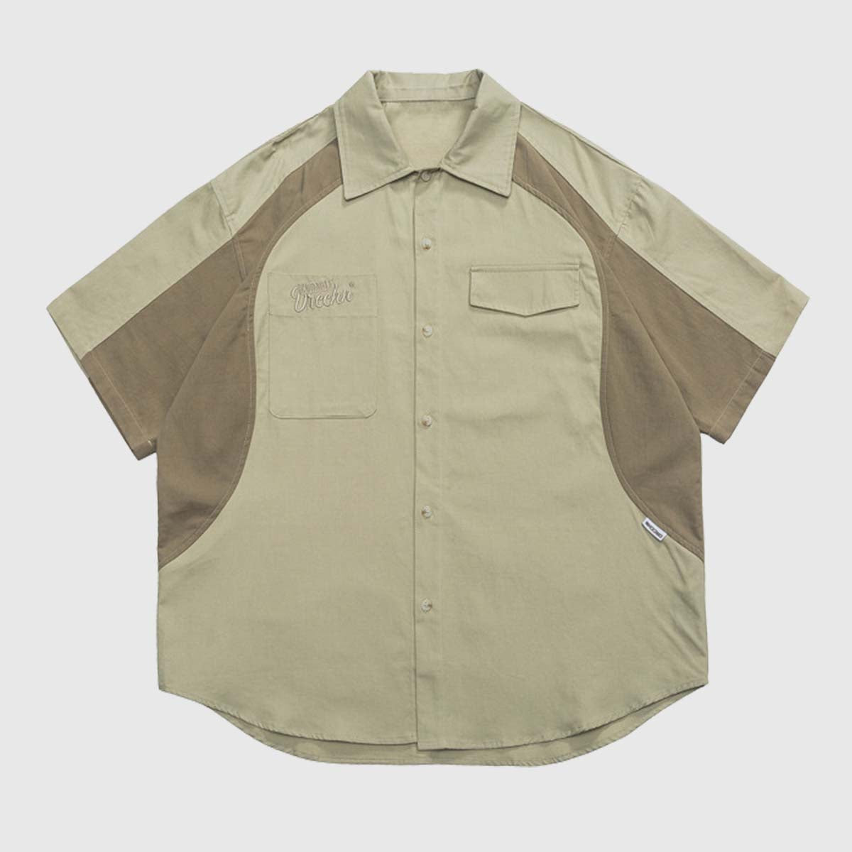 Khaki Short Sleeve Shirt