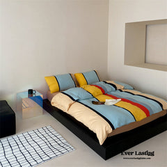 Maximalist Striped Bedding Set - Yellow