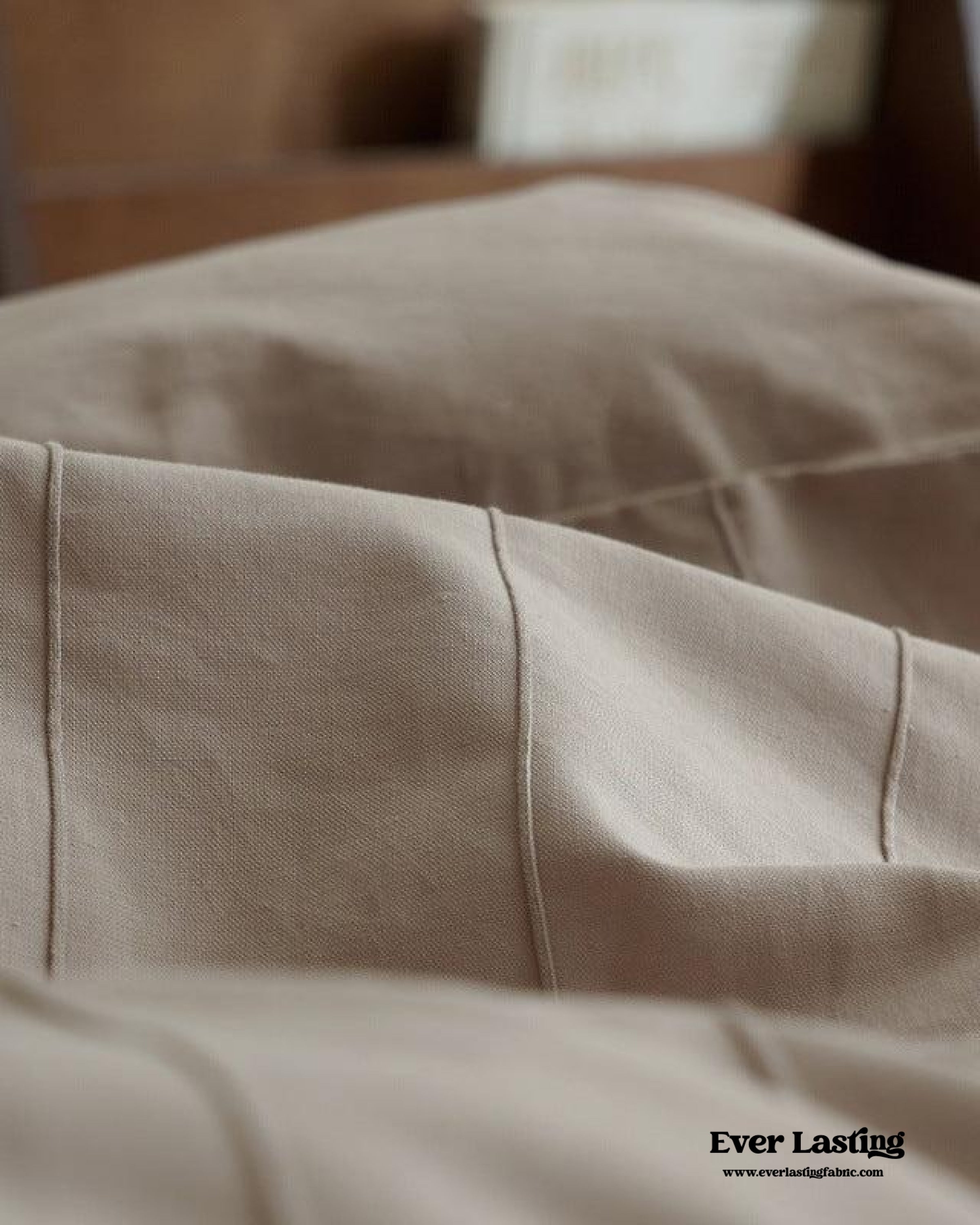 Milo Minimalist Solid Button Bedding Set - Pink