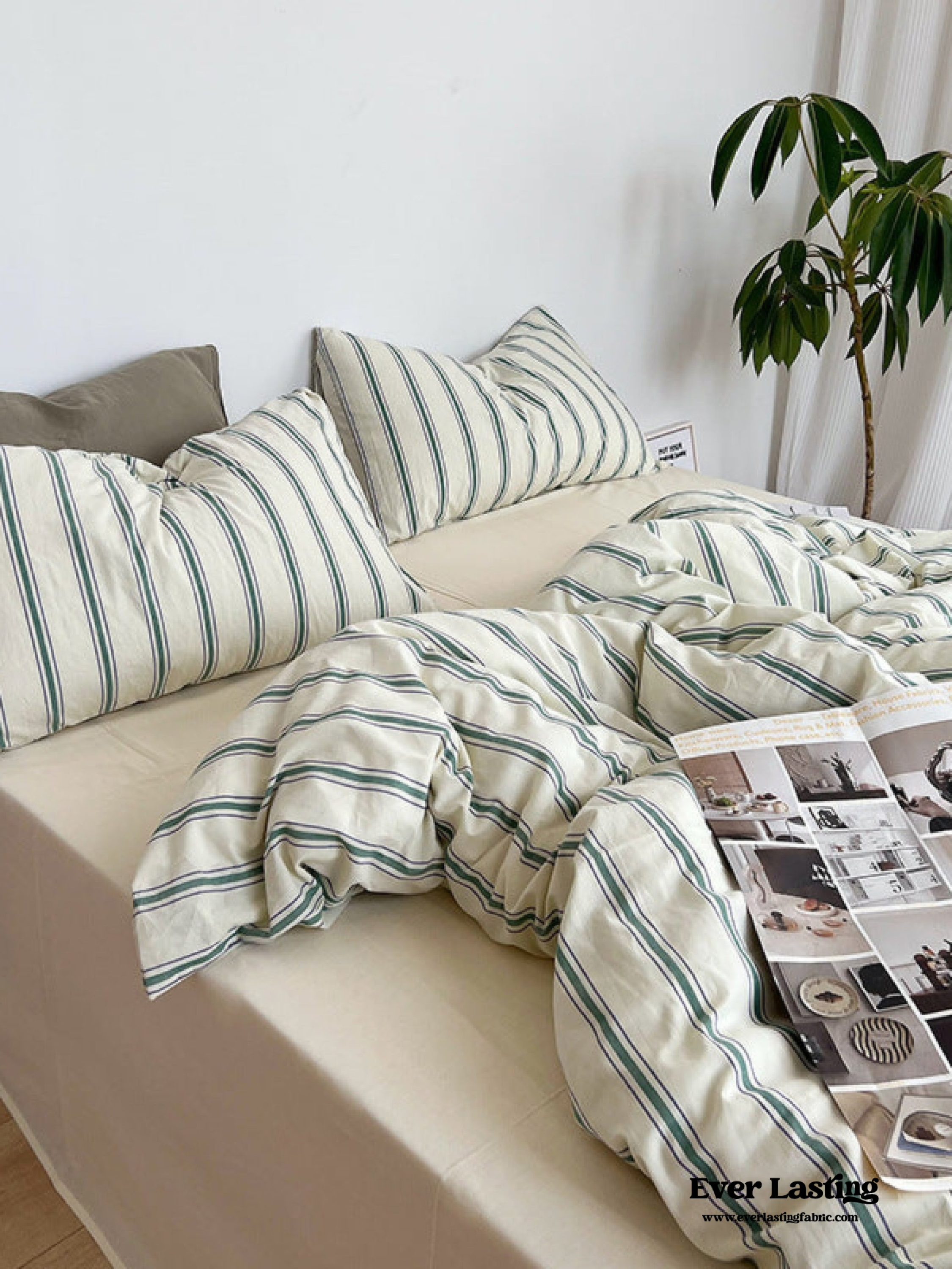 Minimal Stripe Bedding Bundle