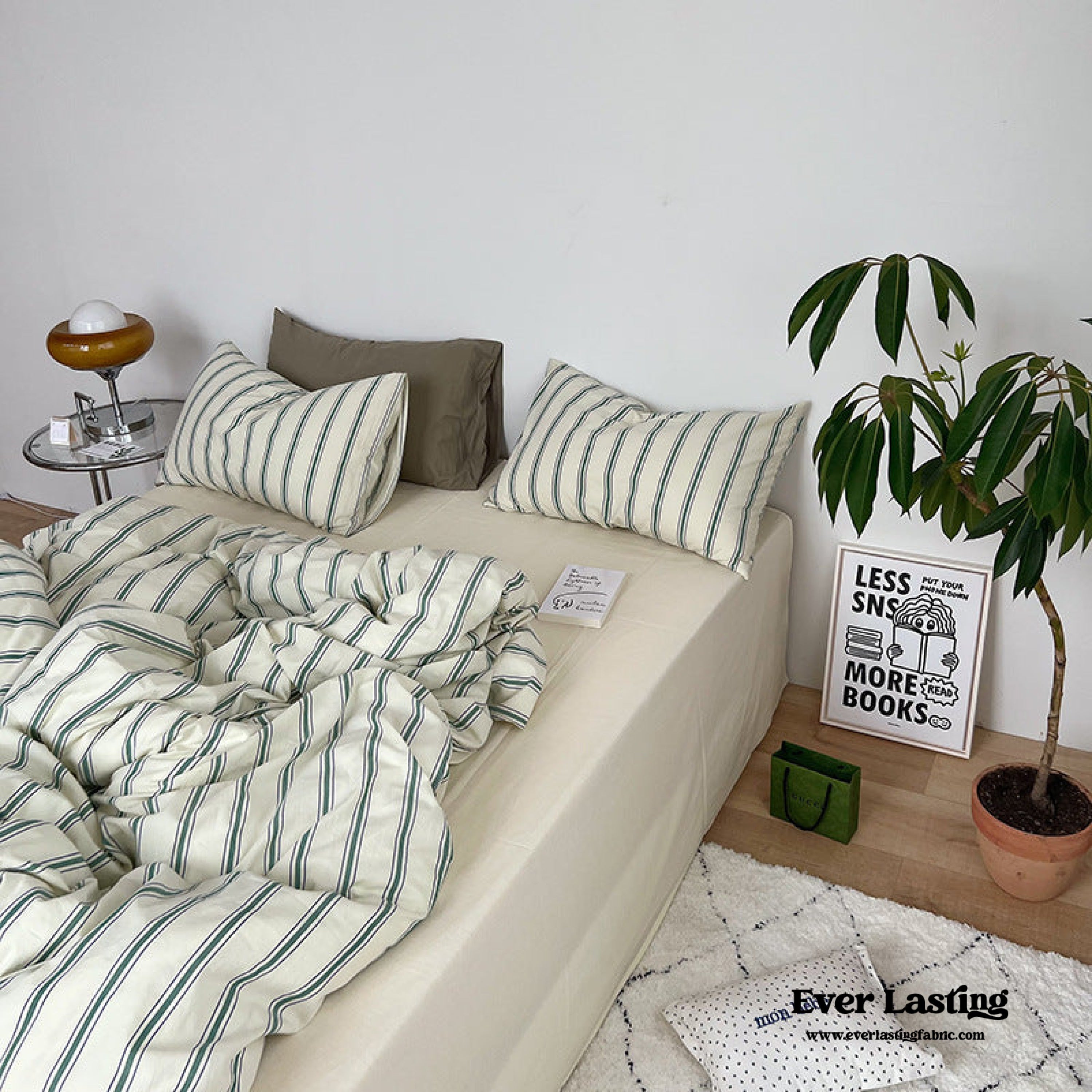Minimal Stripe Bedding Bundle