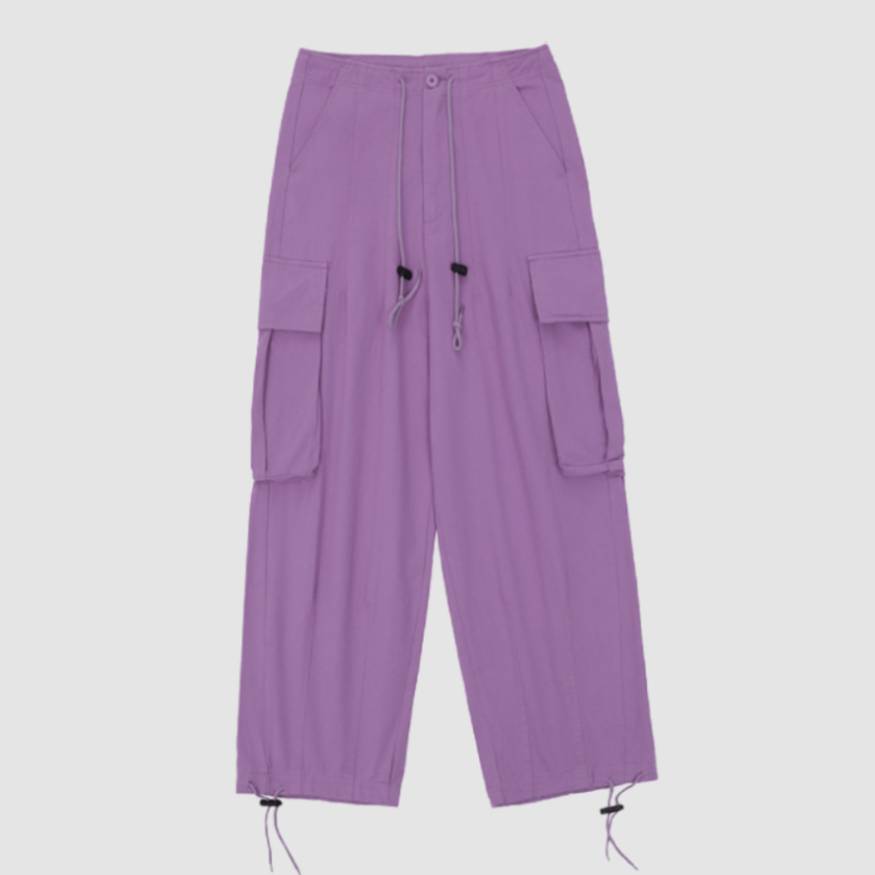 Minimalistische, stylische Cargohose mit Kordelzug