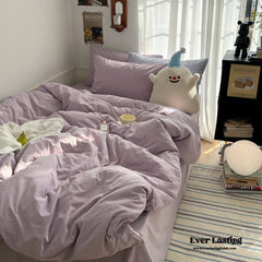 Pastel Bedding Set - Purple