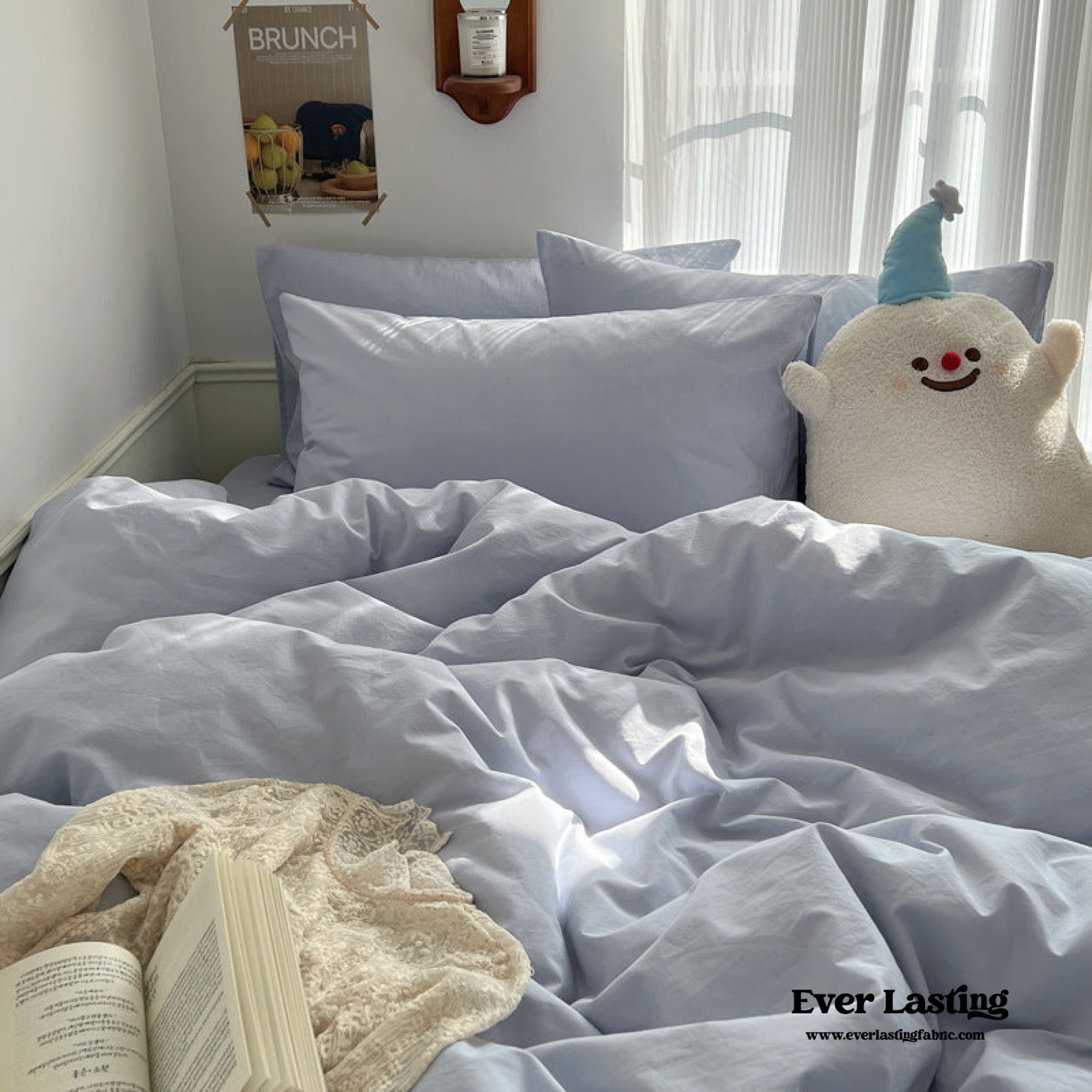 Pastel Bedding Set - Sage Green
