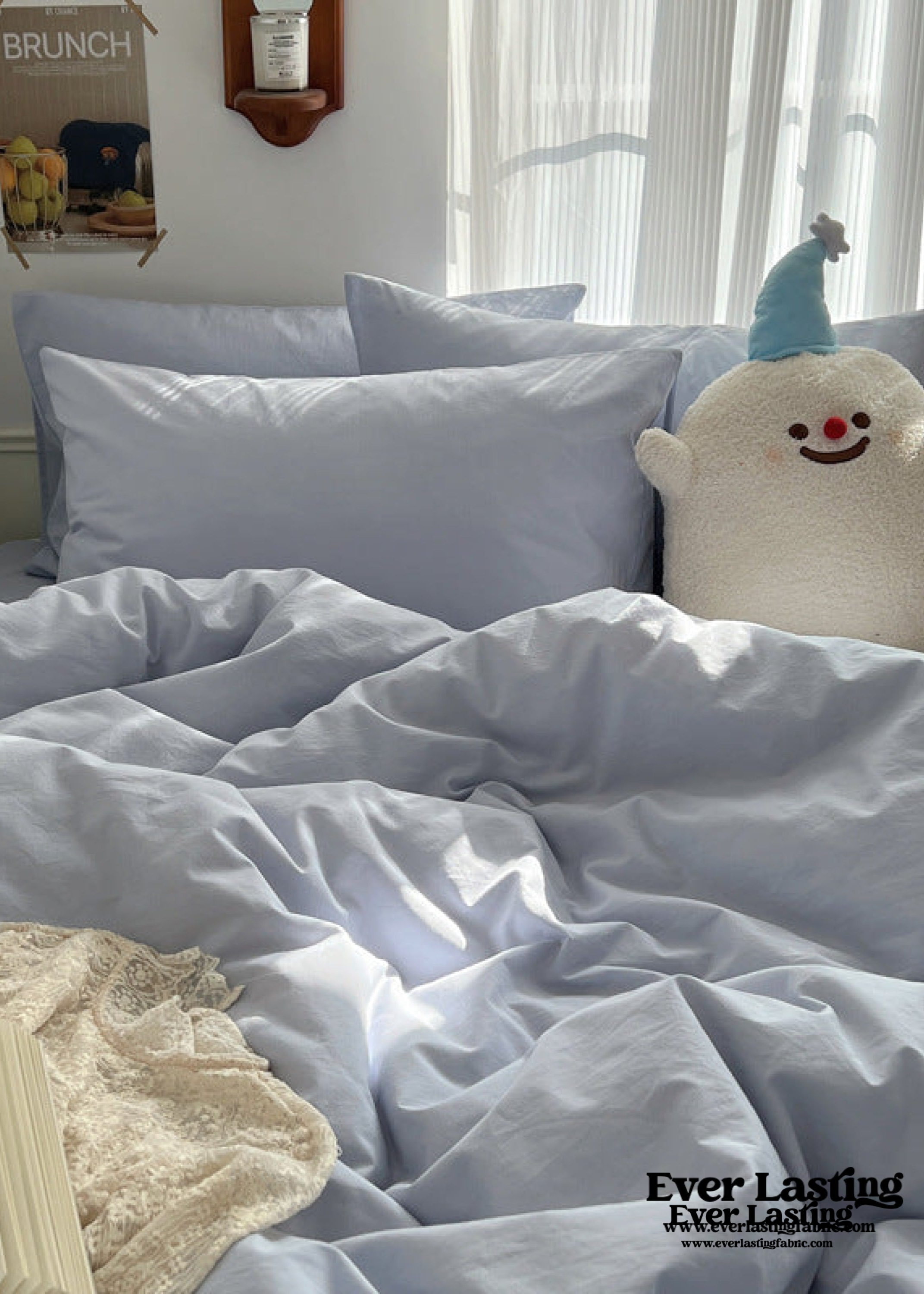 Pastel Bedding Set - Sage Green