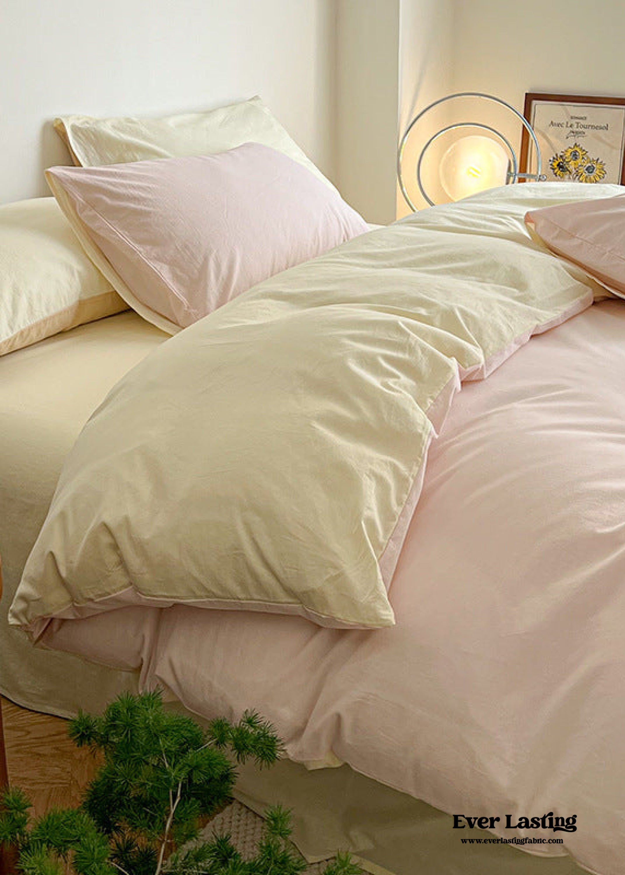 Pastel Duo Bedding Set - Pink + Purple