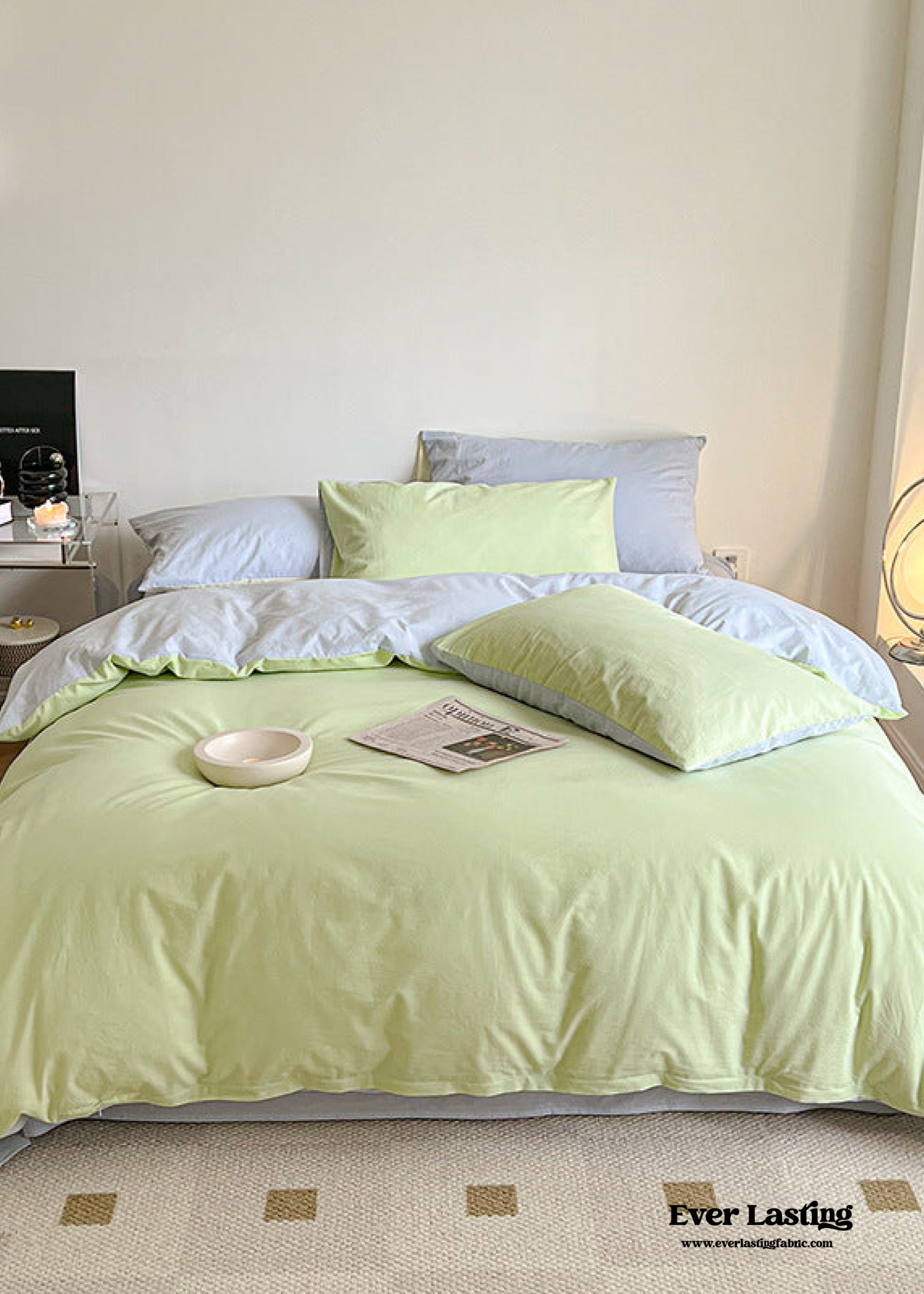 Pastel Duo Bedding Set - Pink + Purple
