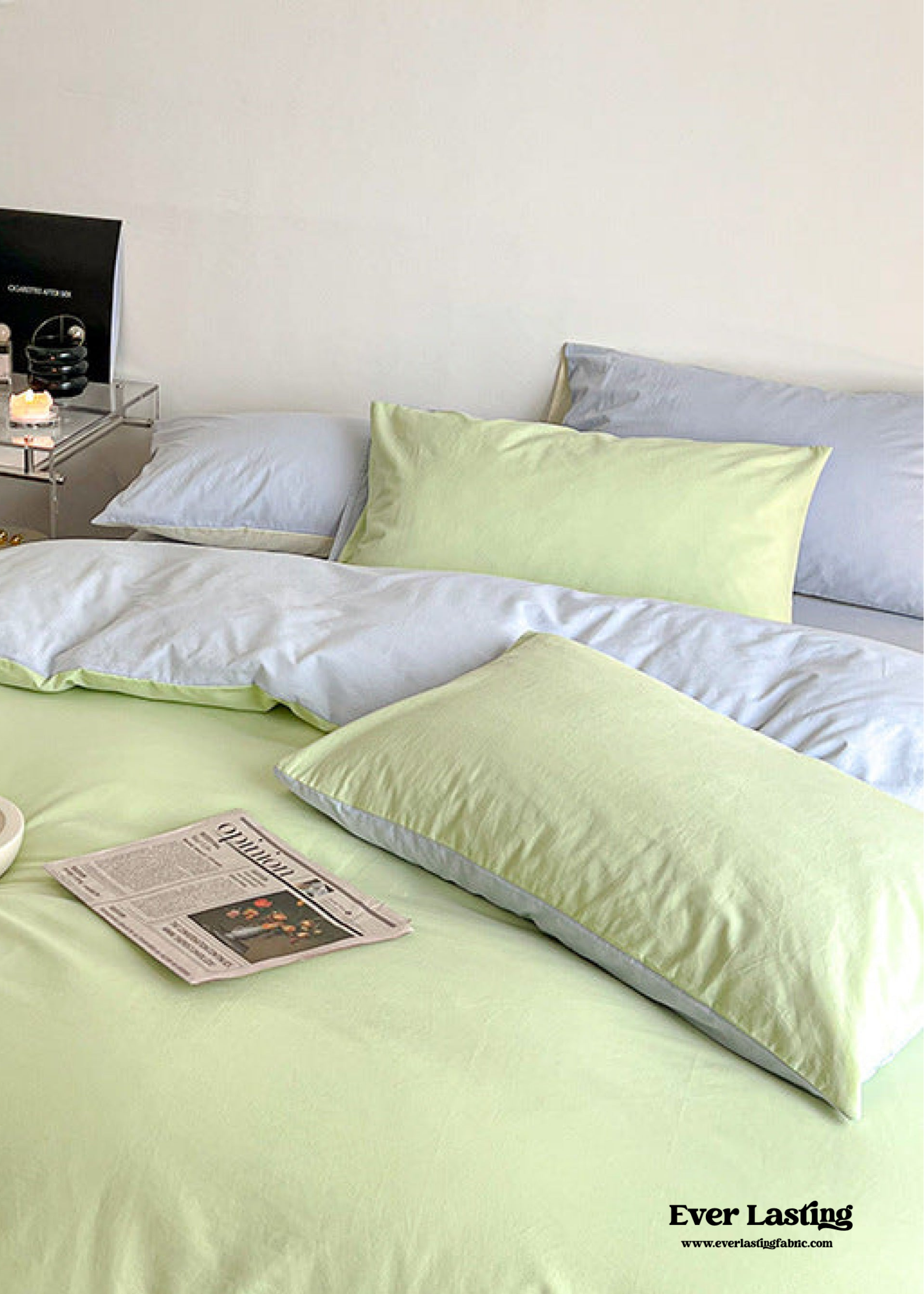 Pastel Duo Bedding Set - Pink + Purple