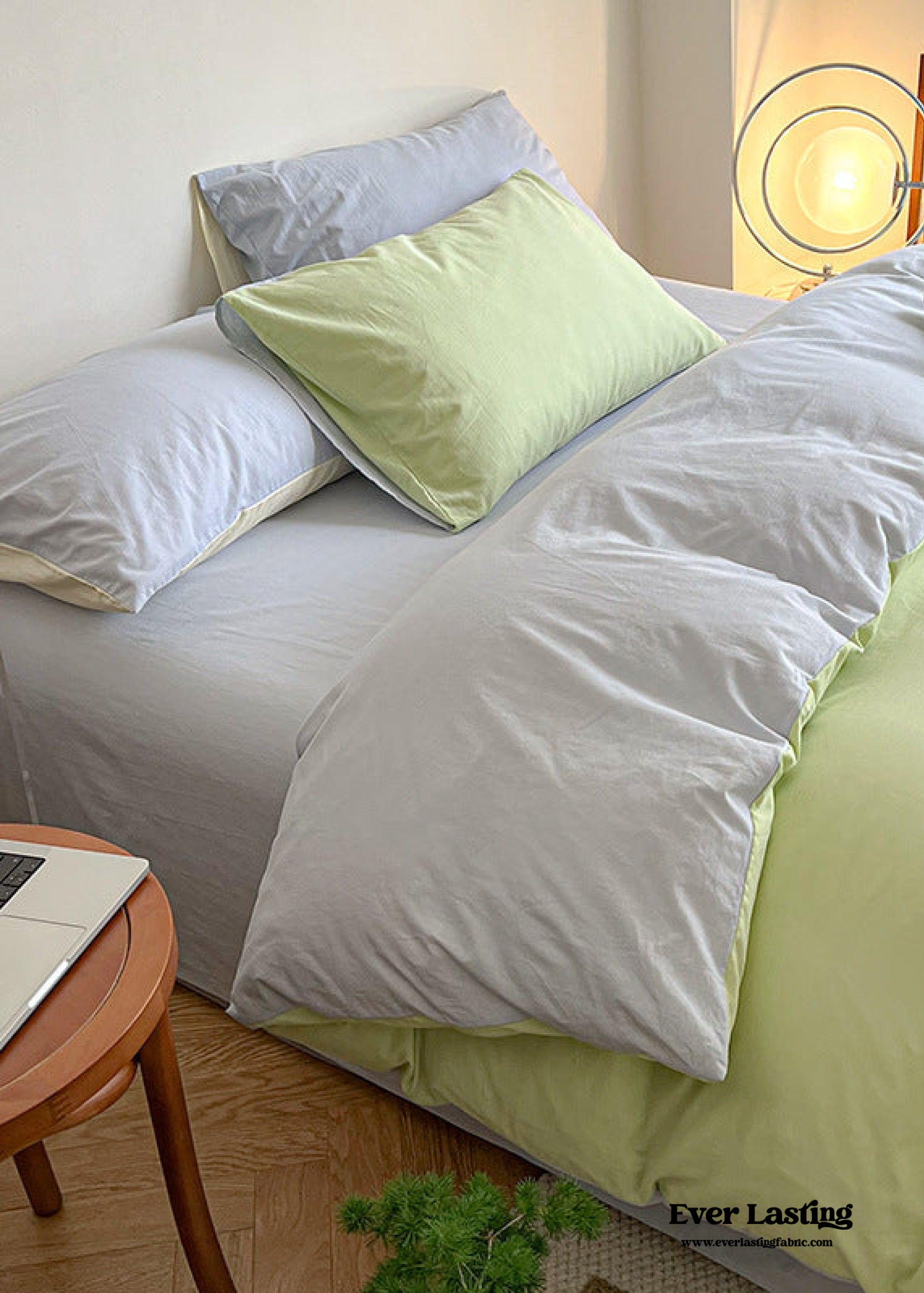 Pastel Duo Bedding Set - Pink + Purple