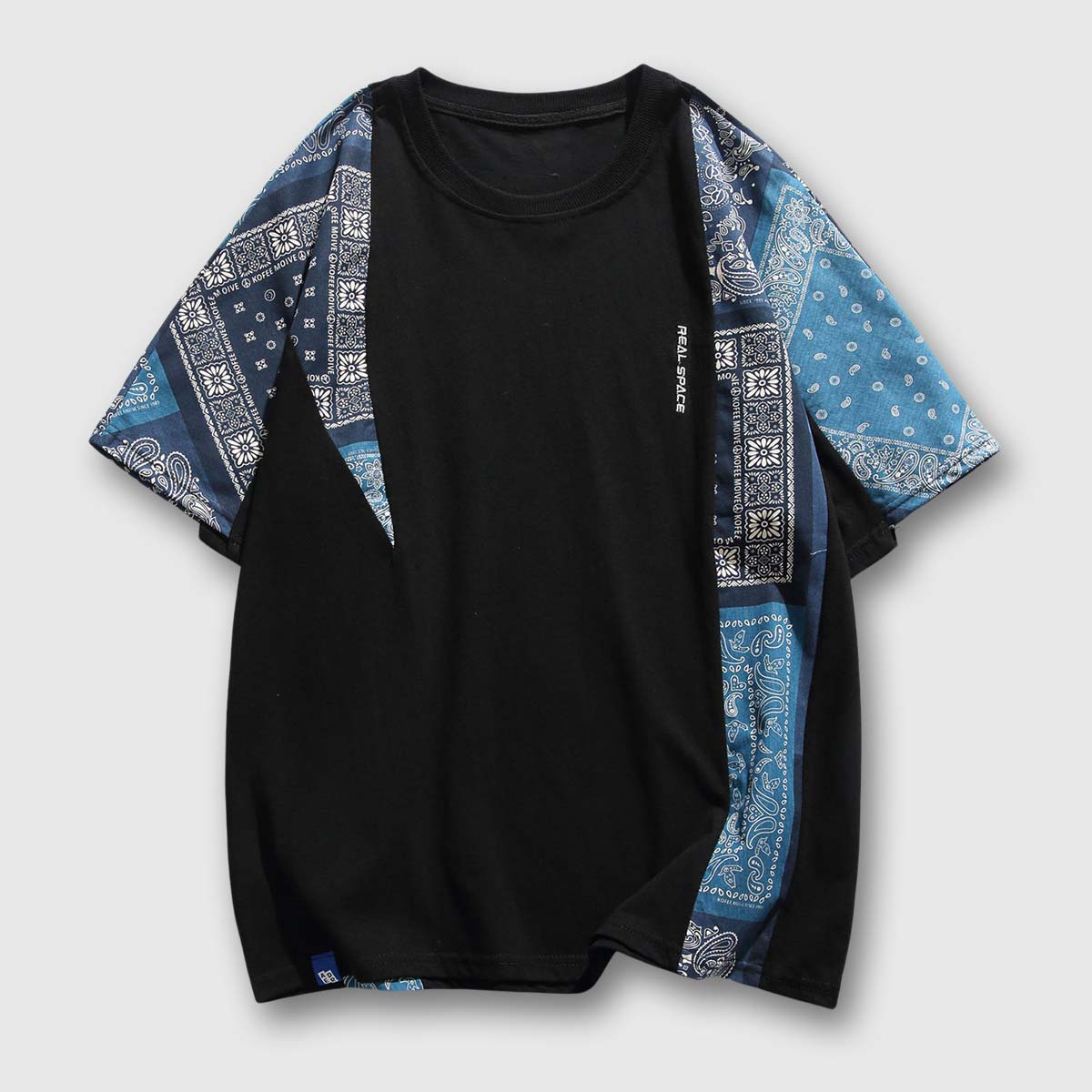 Camisa kimono de patchwork