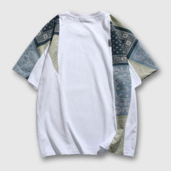 Camisa kimono de patchwork