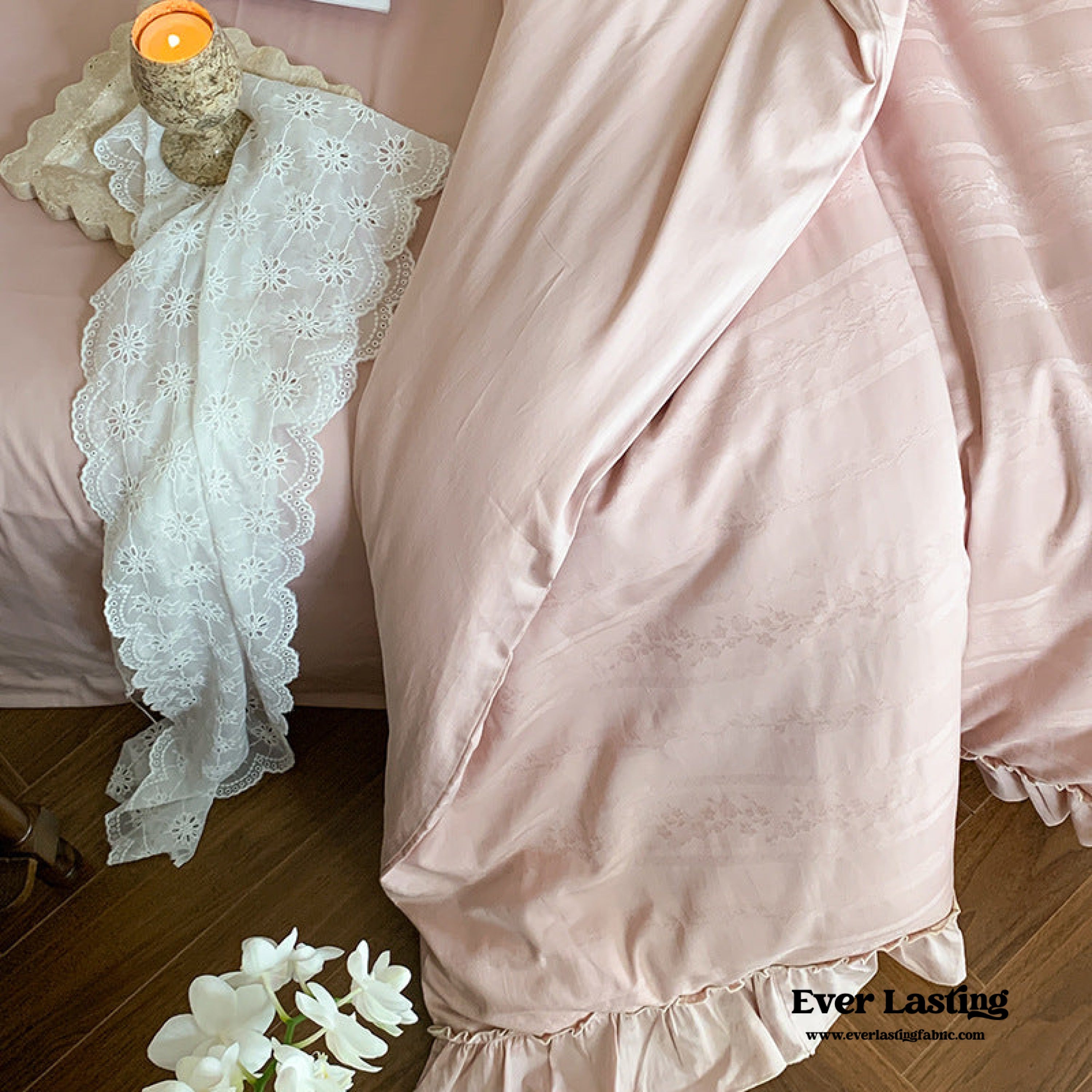 Romantic Floral Warm Tone Bedding Bundle